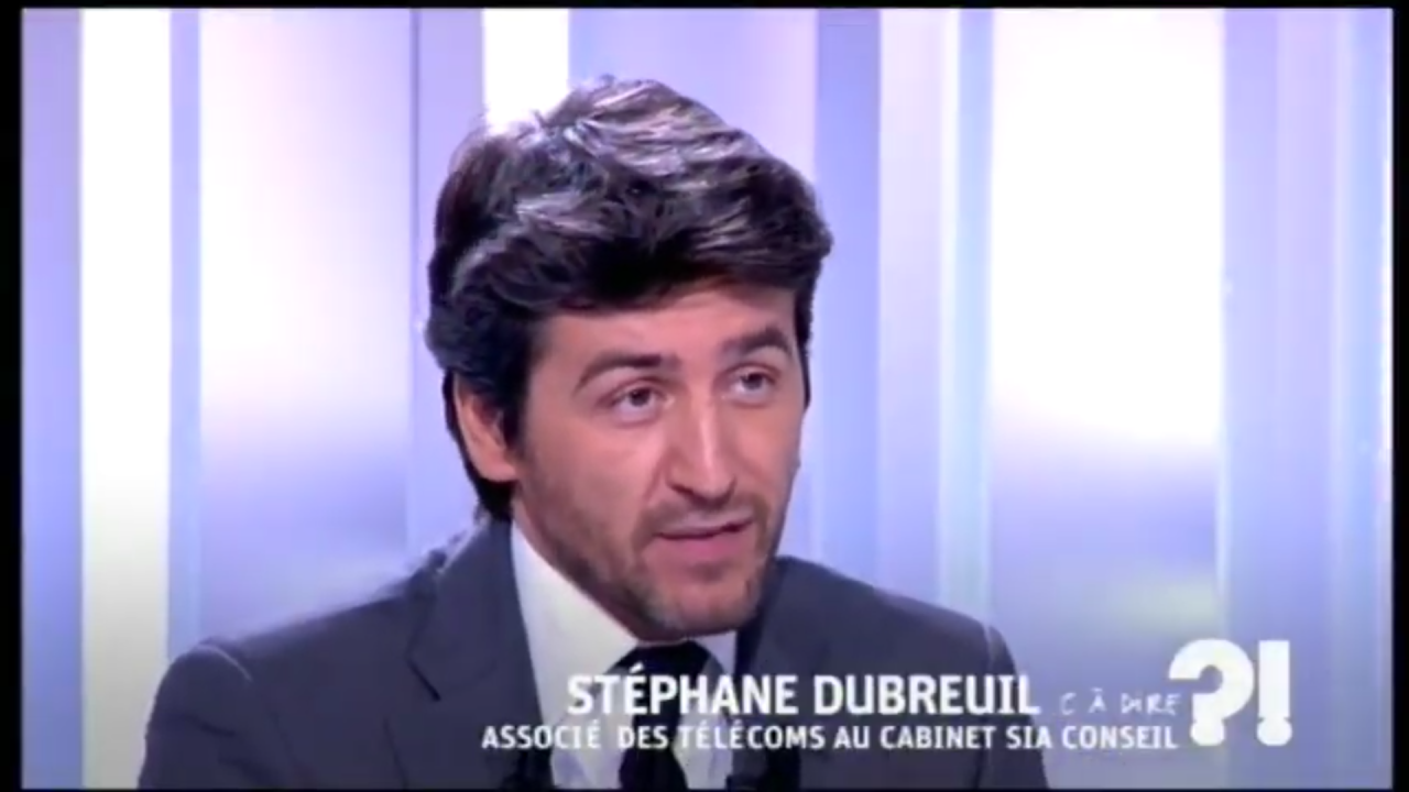 C'est à dire : L'arrivée de Free — Stéphane Dubreuil, France 5