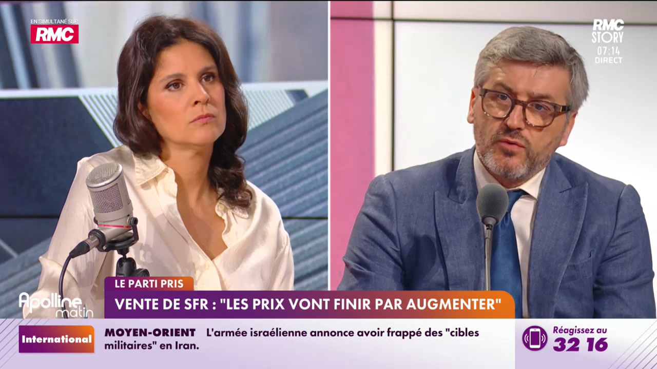 La disparition de SFR, " un saut dans l'inconnu pour les 25 millions d'abonnés de l'opérateur" — Stéphane Dubreuil, RMC