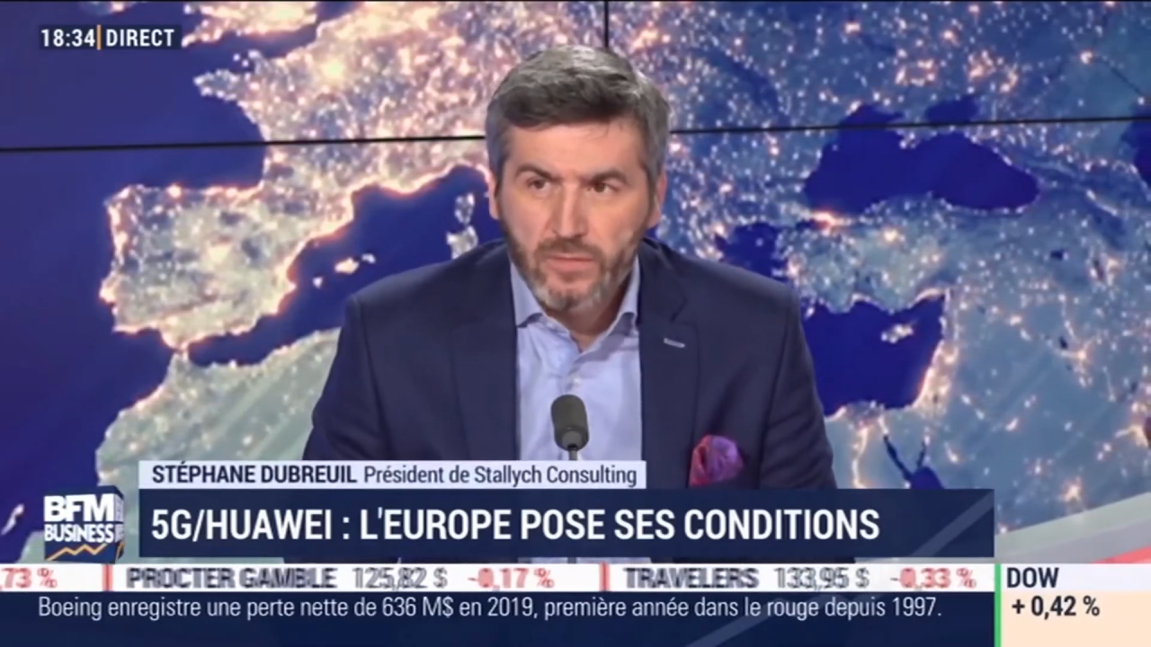 5G/Huawei: l'Europe pose ses conditions — Stéphane Dubreuil, BFM Business